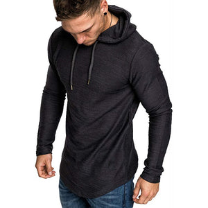 CASUAL LONG SLEEVE HOODIE