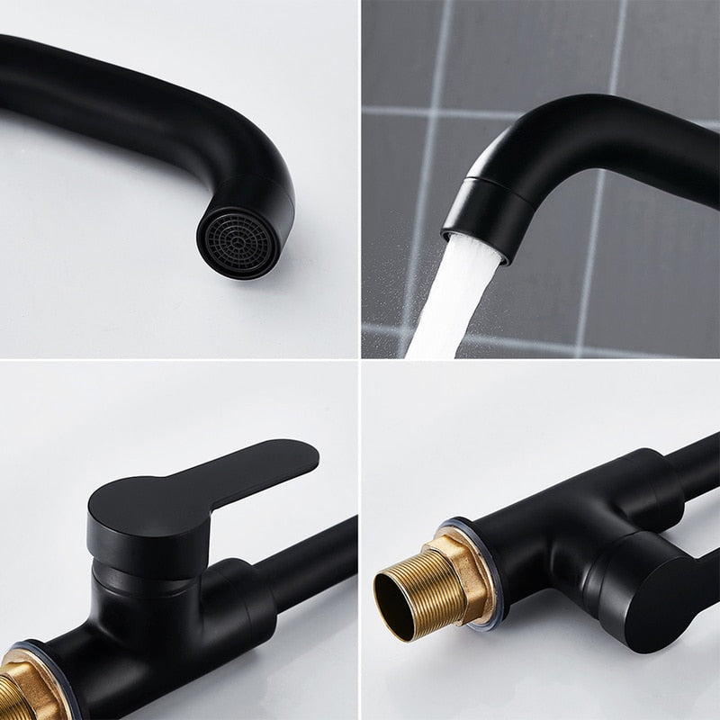 MachEchovation Basil MatteBlack Faucet